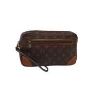 Pre-owned Canvas louis-vuitton-tasker