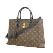 Pre-owned Canvas louis-vuitton-tasker