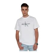 Logo Bomuld T-shirt - Hvid