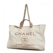 Pre-owned Stof chanel-tasker