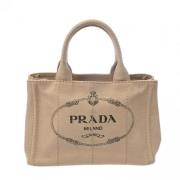 Pre-owned Canvas prada-tasker