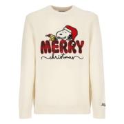 Mænds Crew Neck Uld Sweater