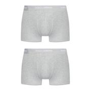 Mærkede boxershorts 2-pakke