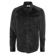 Cord Skjorte med Button-Down Krave