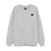 Sølv Crew Neck Sweatshirt