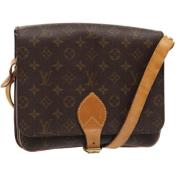 Pre-owned Canvas louis-vuitton-tasker