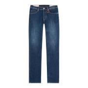 Blå Heritage Slim Fit Jeans