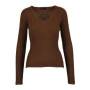 Luksus Cashmere Silke Blandingsbluse