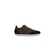 Brun Low-Top Sneakers Nylon Ruskind