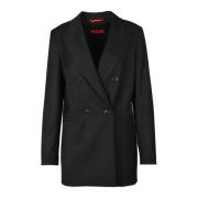 Elegant Blazer med Polyesterblanding