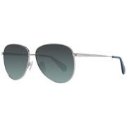 Rosaguld Aviator Solbriller