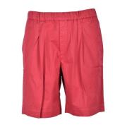 Bomuld Bermuda Shorts med Elastan