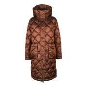 Letvægts Nylon Puffer Jakke