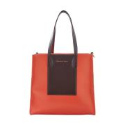 Elegant Shopper Taske med Aftagelig Strop