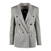 Elegant Blazer med Viskoseblanding