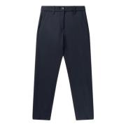 Blå Tech Wool Chino Bukser