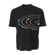 Solsystem T-shirt Sort