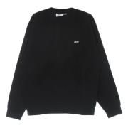 Sort Crew Neck Sweatshirt Special Fleece