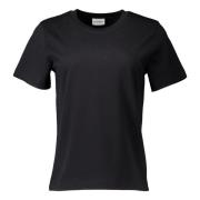 Basis T-shirt i Sort