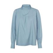 Stilfuld Milly Bluse i Blå