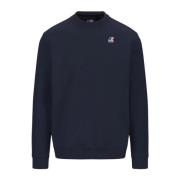 Blå Sporty Sweatshirt