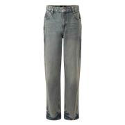 Klassiske Straight Leg Denim Jeans