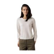 Ribstrikket Sweater Mount Blanc