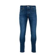 Denim Fem-Lomme Bred-Ben Jeans