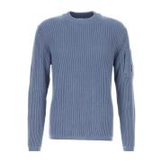 Cerulean Blue Uld Blend Sweater