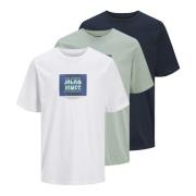 3-Pakke T-shirt HUDSON