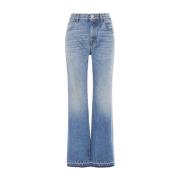 Straight-Leg Jeans med Klassisk Design