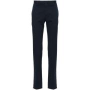 Blå Skinny Twill Bukser