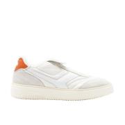 Hvide Sneakers Basketball Stil