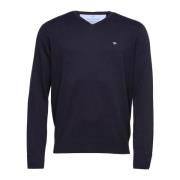 V-Neck Strikpullover Must-Have