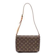 Pre-owned Canvas louis-vuitton-tasker