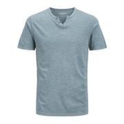 Split Neck Herre T-shirt