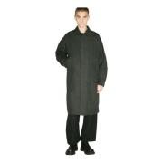 Klassisk Twill Coat med lommer