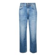 Klassiske jeans med 99% bomuld