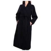 Midnight Blue Mantel Coat