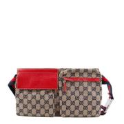 Pre-owned Canvas gucci-tasker