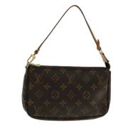 Pre-owned Canvas louis-vuitton-tasker