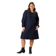 Grethe A-Shape Navy Blue Kjole