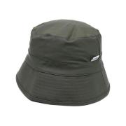 Vandtæt Bucket Hat med Logo Plaque