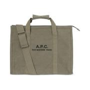 Khaki Grøn Canvas Tote Taske