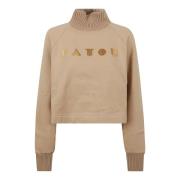 Strikket Krave Sweatshirt