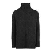 Grå Turtleneck Sweater AW24