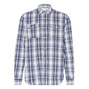 Flannel Check Skjorte til Regular Fit