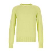 Alpaca Blend Acid Green Sweater