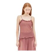 Tyl Ruffled Camisole Top