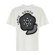 Klassisk Hvid Bomulds T-Shirt